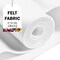 FabricLA Acrylic Felt Fabric - 72" Inch Wide 1.6mm Thick Felt by The Yard - Use Soft Felt Sheets for Sewing, Cushion, and Padding, DIY Arts & Crafts (1 Yard, White)